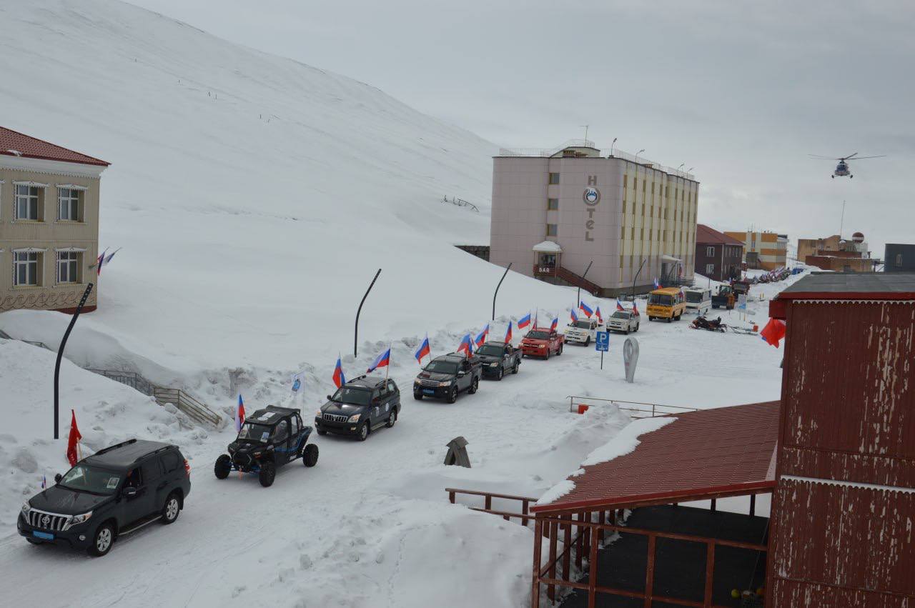 Самый северный в мире Парад Победы